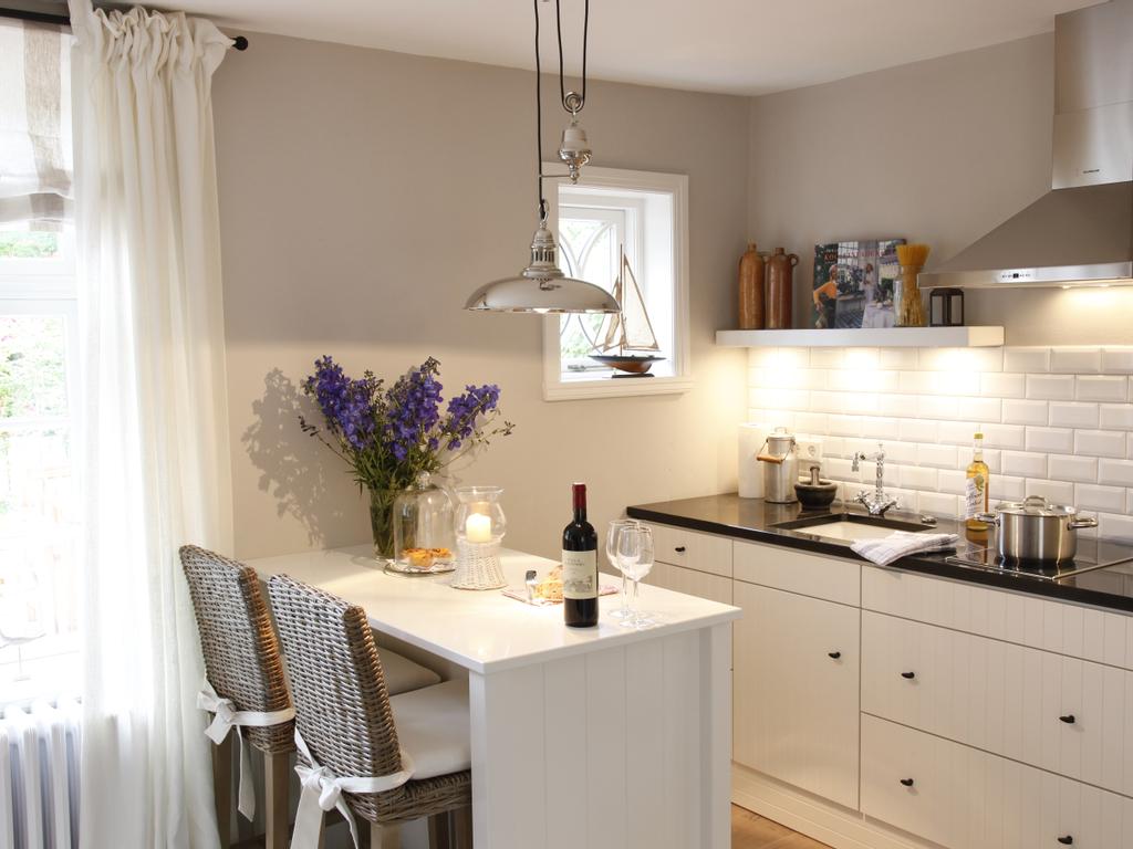 A kitchenette for light snacks or a hearty breakfast