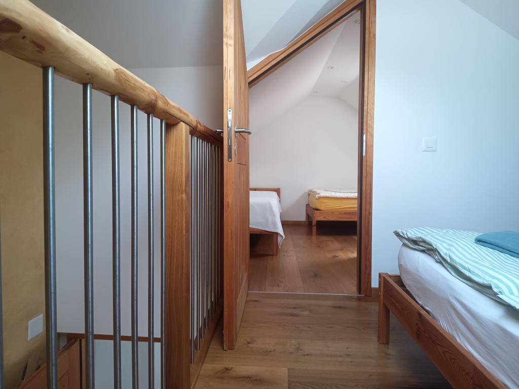 view from bedroom area 1 to bedroom area 2